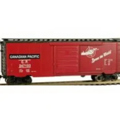 Model Power 2177 CP 40' Metal Boxcar - Model Train Junction: Quality Parts and Art Supplies