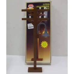 Model Power 986 G Scale Telephone Pole w/Light - Model Train Junction: Quality Parts and Art Supplies