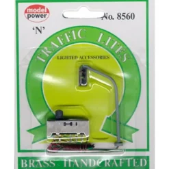 Model Power 8560 Hanging Traffic Lite Left - Model Train Junction: Quality Parts and Art Supplies