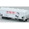 Model Power 98087 HO 36' 2-Bay Covered Hopper, Boraxo - Model Train Junction: Quality Parts and Art Supplies