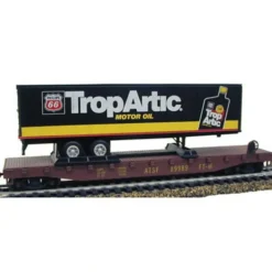 Model Power 98359 HO 51' FLAT/TRAILER, PHILLIPS - Model Train Junction: Quality Parts and Art Supplies