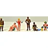 Model Power 5740 HO Beach Figures (Set of 6) - Model Train Junction: Quality Parts and Art Supplies