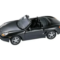 Model Power 19090 HO Black Porsche Boxter Cabrio - Model Train Junction: Quality Parts and Art Supplies