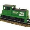 Model Power 96669 HO Burlington Northern DDT Plymouth Diesel Locomotive - Model Train Junction: Quality Parts and Art Supplies