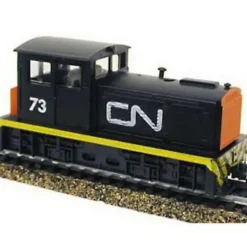 Model Power 96673 HO Canadian National DDT Plymouth Industrial Diesel Locomotive - Model Train Junction: Quality Parts and Art Supplies