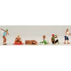 Model Power 5787 HO Homeless People Figures (Set of 6) - Model Train Junction: Quality Parts and Art Supplies