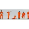 Model Power 5784 HO Prisoners Orange - Model Train Junction: Quality Parts and Art Supplies