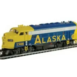 Model Power 2166 HO Scale Alaska F7 Metal Diesel - Model Train Junction: Quality Parts and Art Supplies