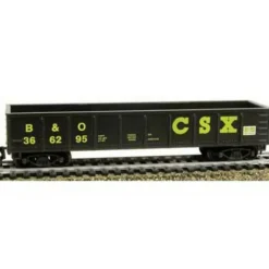 Model Power 98509 HO Scale Baltimore & Ohio CSX 40' Gondola #366295 - Model Train Junction: Quality Parts and Art Supplies