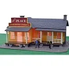 Model Power 672 HO Scale Built-up Ma's Place - Model Train Junction: Quality Parts and Art Supplies