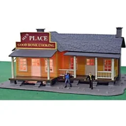 Model Power 672 HO Scale Built-up Ma's Place - Model Train Junction: Quality Parts and Art Supplies