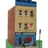 Model Power 577 HO Scale Built-up Ace Hardware - Model Train Junction: Quality Parts and Art Supplies