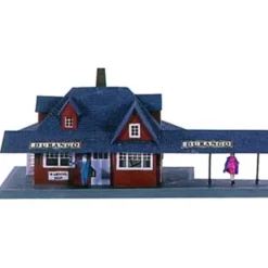 Model Power 566 HO Scale Durango Station Platform - Model Train Junction: Quality Parts and Art Supplies