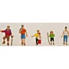 Model Power 5752 HO Scale Hikers (Pack of 5) - Model Train Junction: Quality Parts and Art Supplies