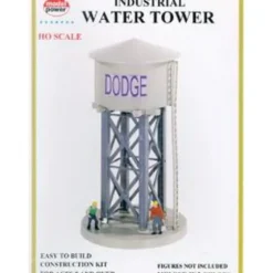 Model Power 552 HO Scale Industrial Water Tower Building Kit - Model Train Junction: Quality Parts and Art Supplies