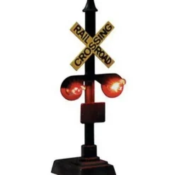 Model Power 1681 HO Scale Lighted Railroad Crossing Signal W/Relay - Model Train Junction: Quality Parts and Art Supplies