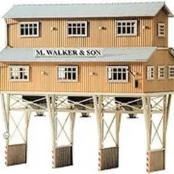 Model Power 300 HO Scale Loading Bridge Building Kit - Model Train Junction: Quality Parts and Art Supplies