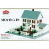 Model Power 484 HO Scale Moving-in House Building Kit - Model Train Junction: Quality Parts and Art Supplies