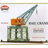 Model Power 424 HO Scale Rail Crane Building Kit - Model Train Junction: Quality Parts and Art Supplies