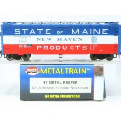 Model Power 2230 HO Scale State of Maine New Haven 41' Metal Reefer #45063 - Model Train Junction: Quality Parts and Art Supplies