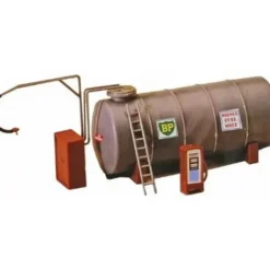 Model Power 620 HO Scale Trackside Oil Tank Kit - Model Train Junction: Quality Parts and Art Supplies