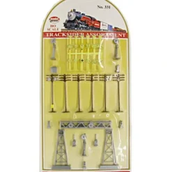 Model Power 331 HO Scale Trackside Assortment - Model Train Junction: Quality Parts and Art Supplies