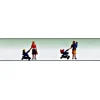 Model Power 5718 HO Women with Kids & Strollers (Set of 2) - Model Train Junction: Quality Parts and Art Supplies