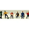 Model Power 5714 HO Work People Figures (Set of 6) - Model Train Junction: Quality Parts and Art Supplies