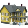 Model Power 2557 N Assembled Grandma Moses' House Lighted - Model Train Junction: Quality Parts and Art Supplies