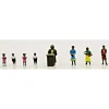 Model Power 1347 N Deacon & Pulpit & His Flock Figures (Set of 9) - Model Train Junction: Quality Parts and Art Supplies