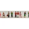Model Power 1378 N People Eating Figures (Set of 9) - Model Train Junction: Quality Parts and Art Supplies