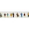 Model Power 1335 N Railroad People Figures (Set of 9) - Model Train Junction: Quality Parts and Art Supplies