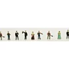 Model Power 1343 N Railroad Steam Era People Figures (Set of 9) - Model Train Junction: Quality Parts and Art Supplies