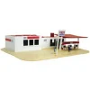 Model Power 1503 N Scale Exxon Service Station Kit - Model Train Junction: Quality Parts and Art Supplies