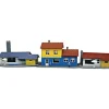 Model Power 2588 N Scale Three Houses Built-Up - Model Train Junction: Quality Parts and Art Supplies