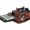 Model Power 1514 N Scale Two Story Building/Echelle Maison 2-Etages Building Kit - Model Train Junction: Quality Parts and Art Supplies