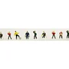 Model Power 1341 N Working People Figures (Set of 9) - Model Train Junction: Quality Parts and Art Supplies