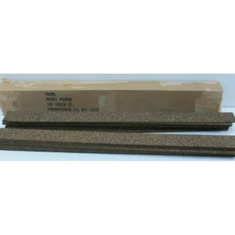 Model Power 4331 O Gauge Cork Roadbed Sections (25) - Model Train Junction: Quality Parts and Art Supplies