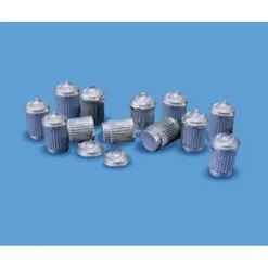 Modelscene 5083 HO DUSTBINS - Model Train Junction: Quality Parts and Art Supplies