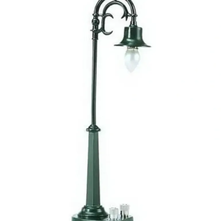 MTH 30-11002 #58 O Scale Dark Green Die-Cast Single Arc Lamp Set - Model Train Junction: Quality Parts and Art Supplies
