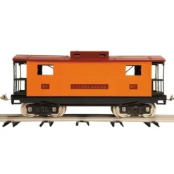MTH 11-30013 #217 Orange/Maroon Caboose - Model Train Junction: Quality Parts and Art Supplies