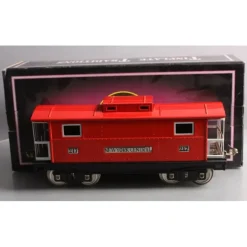 MTH 10-1054 217 Standard Gauge New York Central Red Caboose W/Nickel Trim - Model Train Junction: Quality Parts and Art Supplies