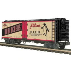 MTH 20-94237 40' STEEL SIDED REEFER CAR HORLACHER'S BREWING CO. - Model Train Junction: Quality Parts and Art Supplies