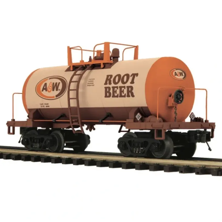 MTH 20-96180 A&W Rootbeer 8000 Gallon Tank Car - Model Train Junction: Quality Parts and Art Supplies