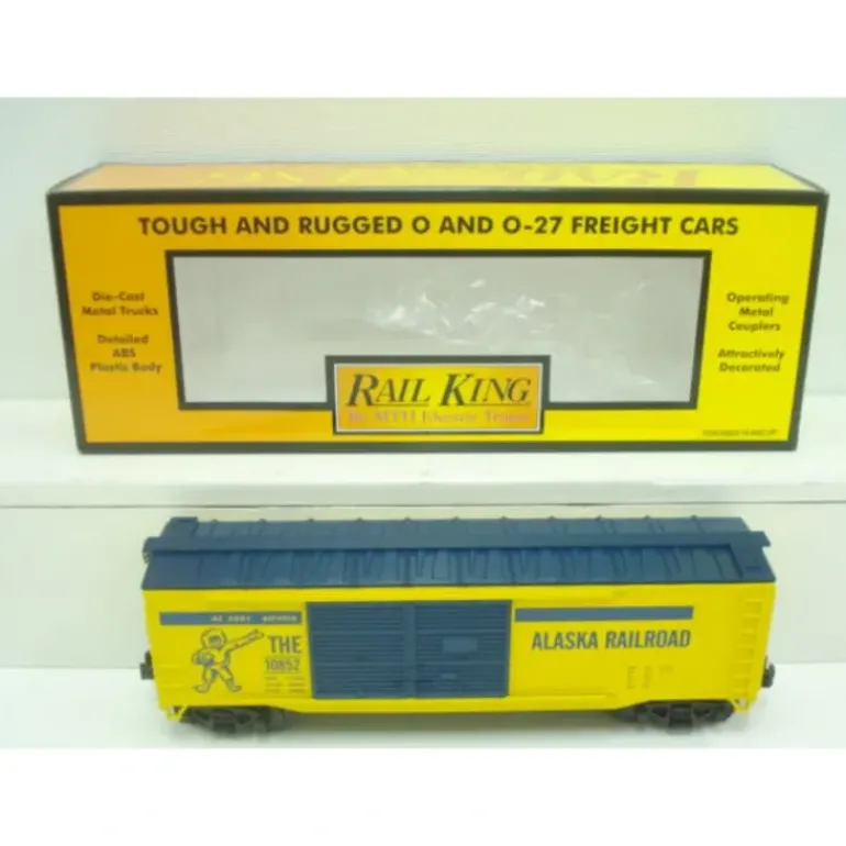 MTH 30-74513 Alaska 40' Double Door Boxcar - Model Train Junction: Quality Parts and Art Supplies