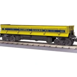 MTH 20-98724 Alaska Railroad Operating Dump Car w/Pipe Load - Model Train Junction: Quality Parts and Art Supplies