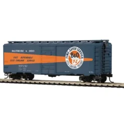 MTH 81-74001 Baltimore & Ohio HO Scale 40' PS-1 Boxcar #467260 - Model Train Junction: Quality Parts and Art Supplies