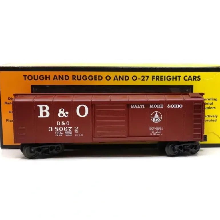 MTH 30-74519 Baltimore & Ohio Rounded Roof Boxcar - Model Train Junction: Quality Parts and Art Supplies