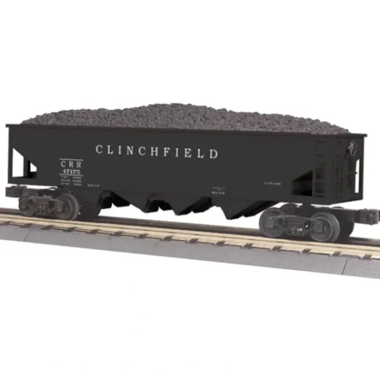 MTH 30-75376 4-BAY HOPPER CAR CLINCHFIELD - Model Train Junction: Quality Parts and Art Supplies