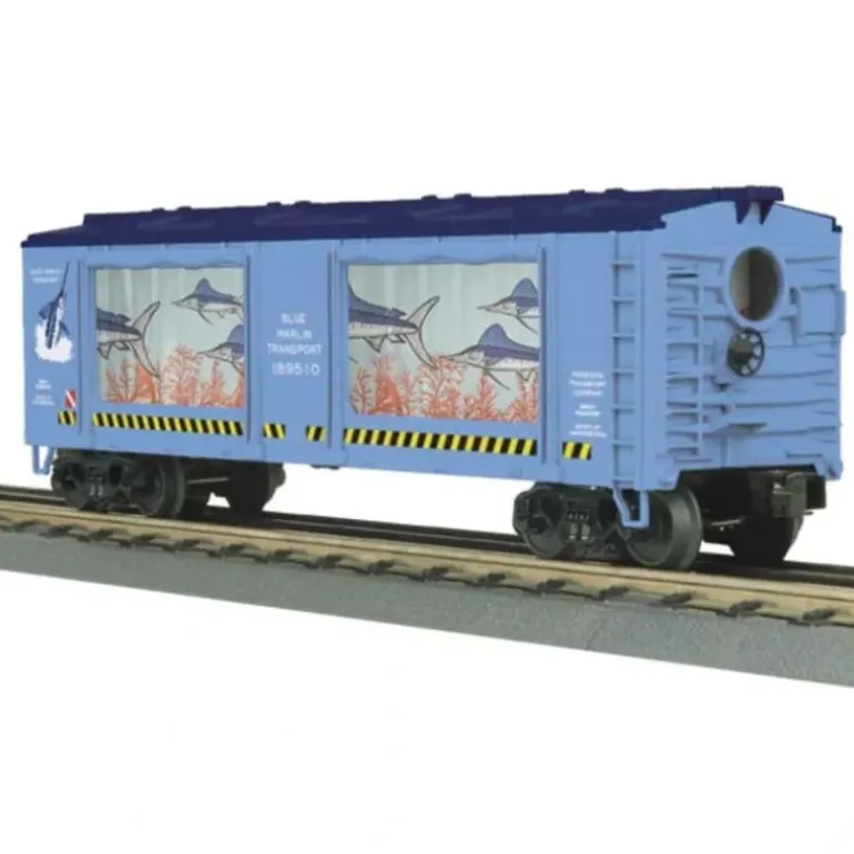 MTH 30-79280 Blue Marlin Operating Aquarium Car - Model Train Junction: Quality Parts and Art Supplies